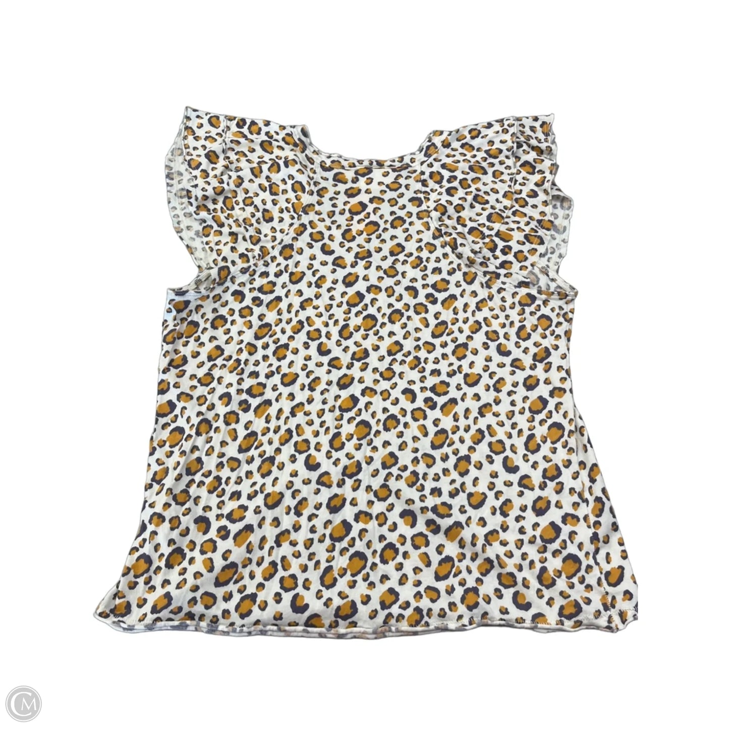 Top Sleeveless By Maeve In Animal Print, Size: M