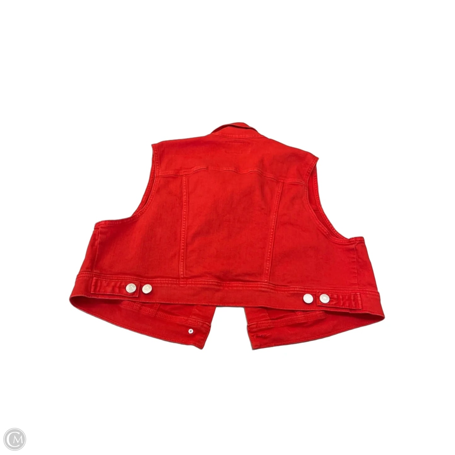 Vest Other By Torrid In Red Denim, Size: 2x
