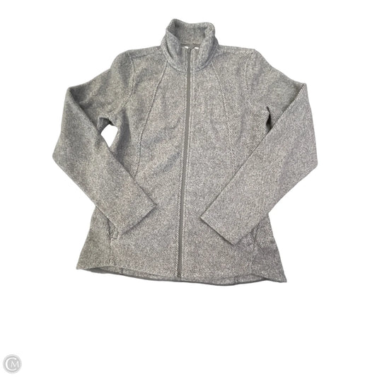 Jacket Fleece By Athleta In Grey, Size: M