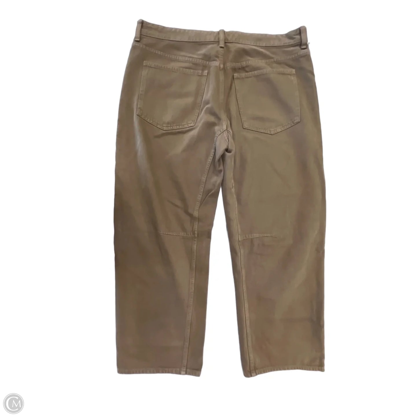 Jeans Wide Leg By Madewell In Brown Denim, Size: 12