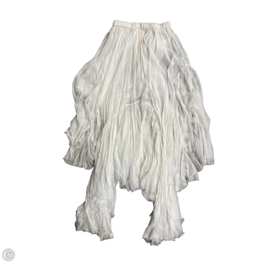 Skirt Maxi By Free People In White, Size: Xs