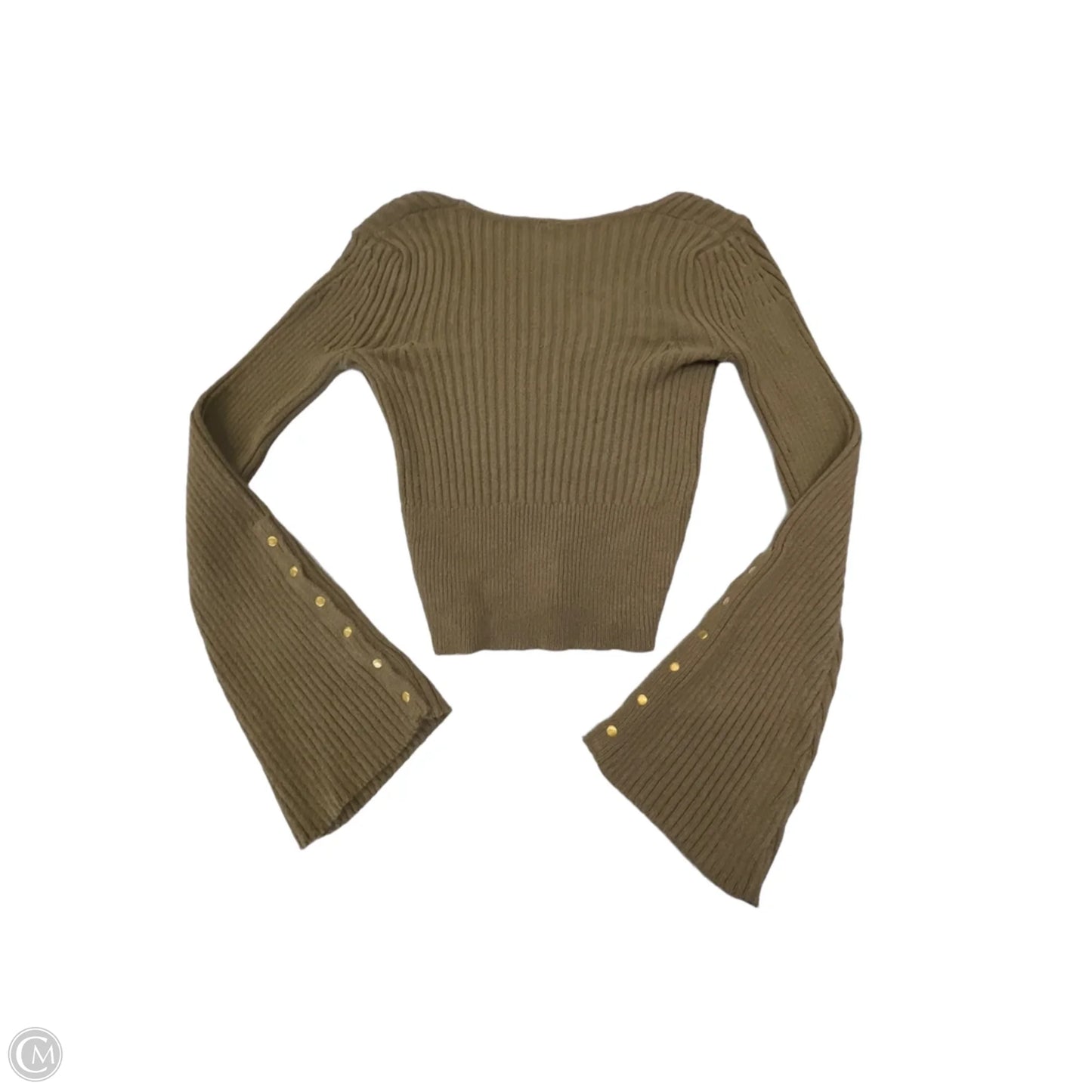 Top Long Sleeve By Free People In Green, Size: Xs