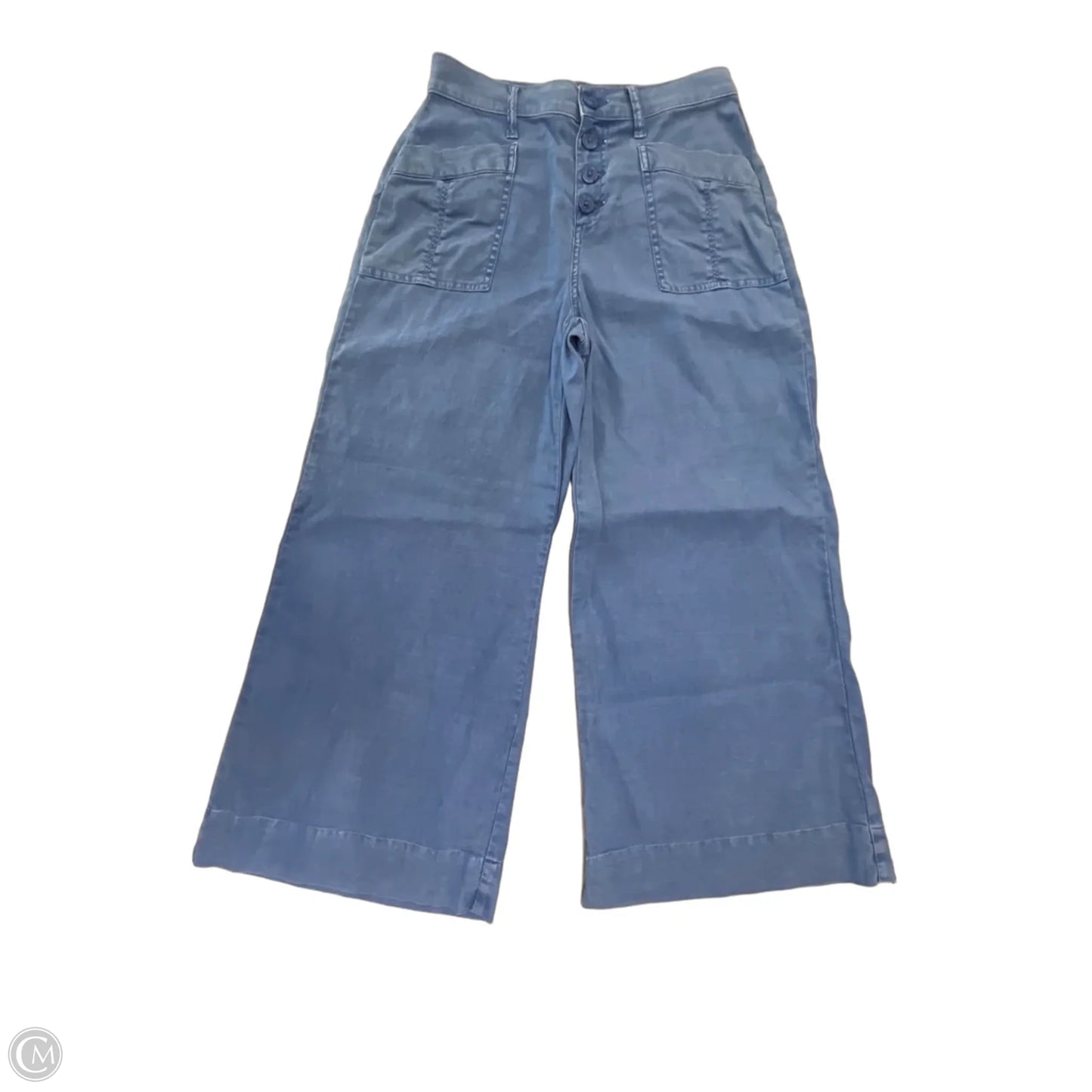 Pants Wide Leg By Evereve In Blue, Size: Xs