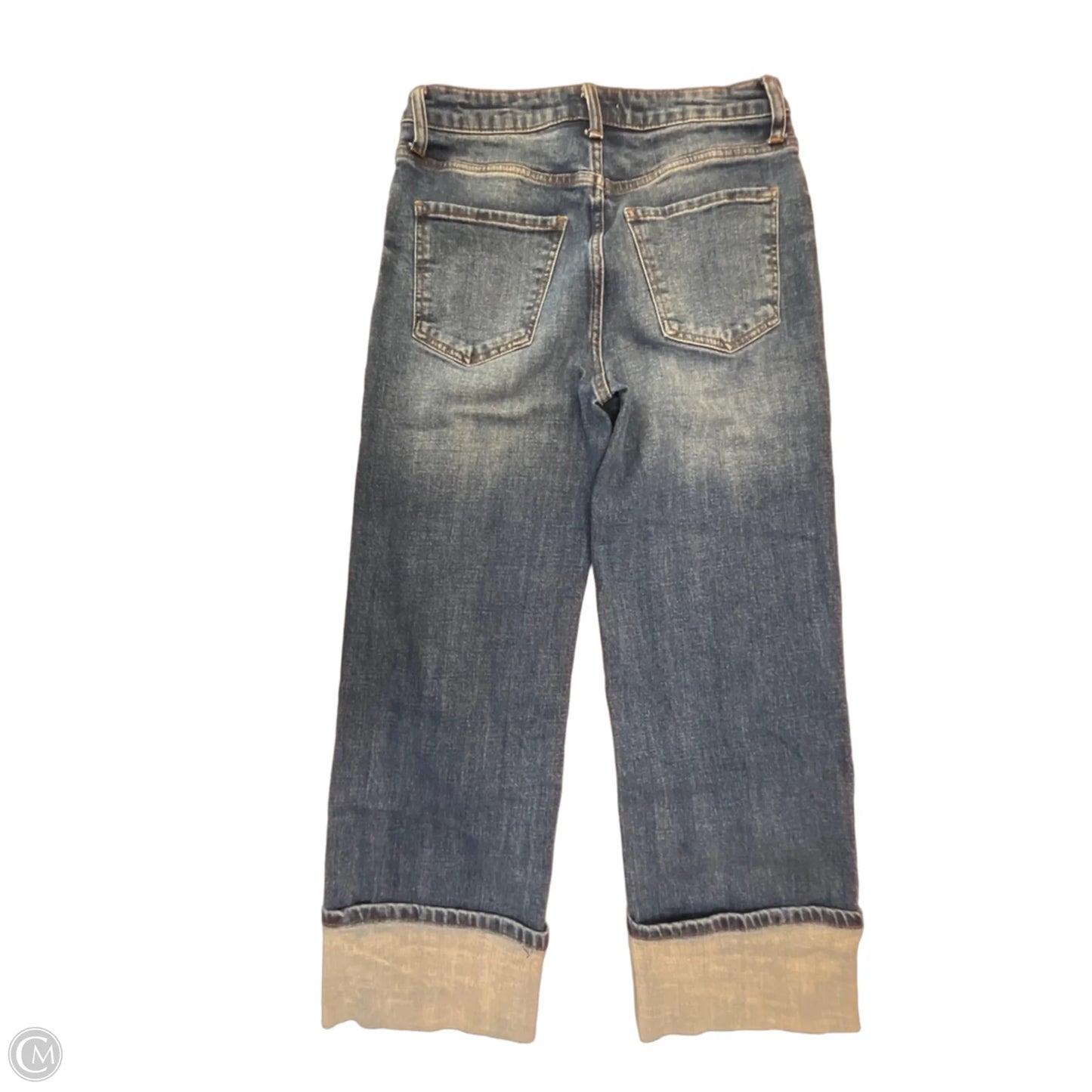 Jeans Cropped By Kut In Blue Denim, Size: 2