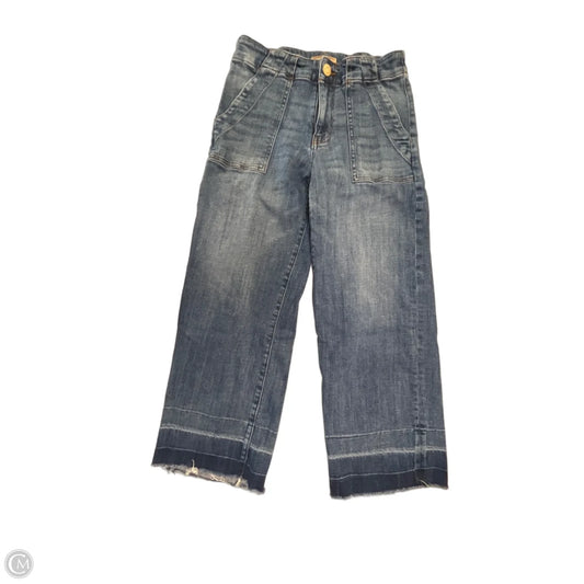 Jeans Cropped By Kut In Blue Denim, Size: 2