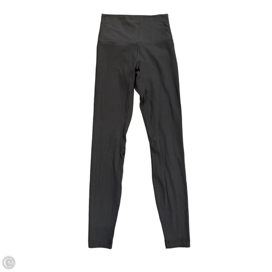 Athletic Leggings By Lululemon In Grey, Size: S