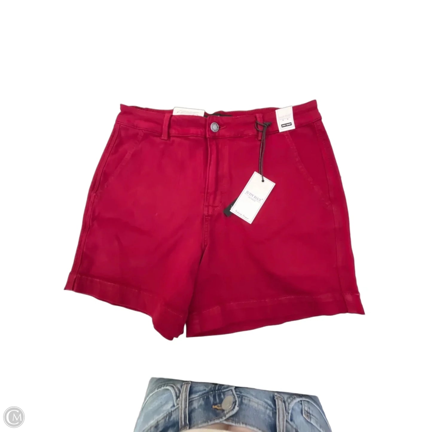 Shorts By Judy Blue In Red, Size: L