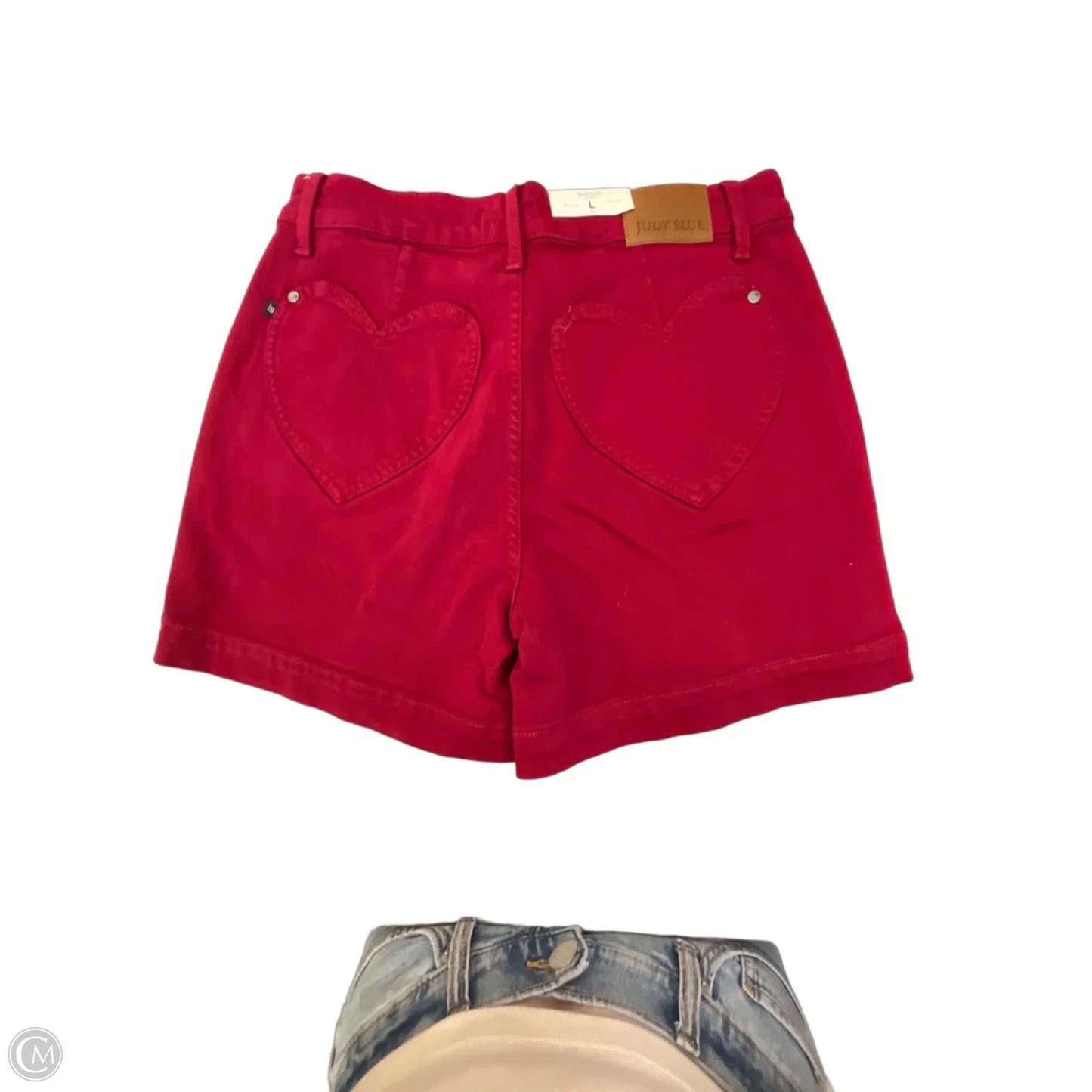 Shorts By Judy Blue In Red, Size: L