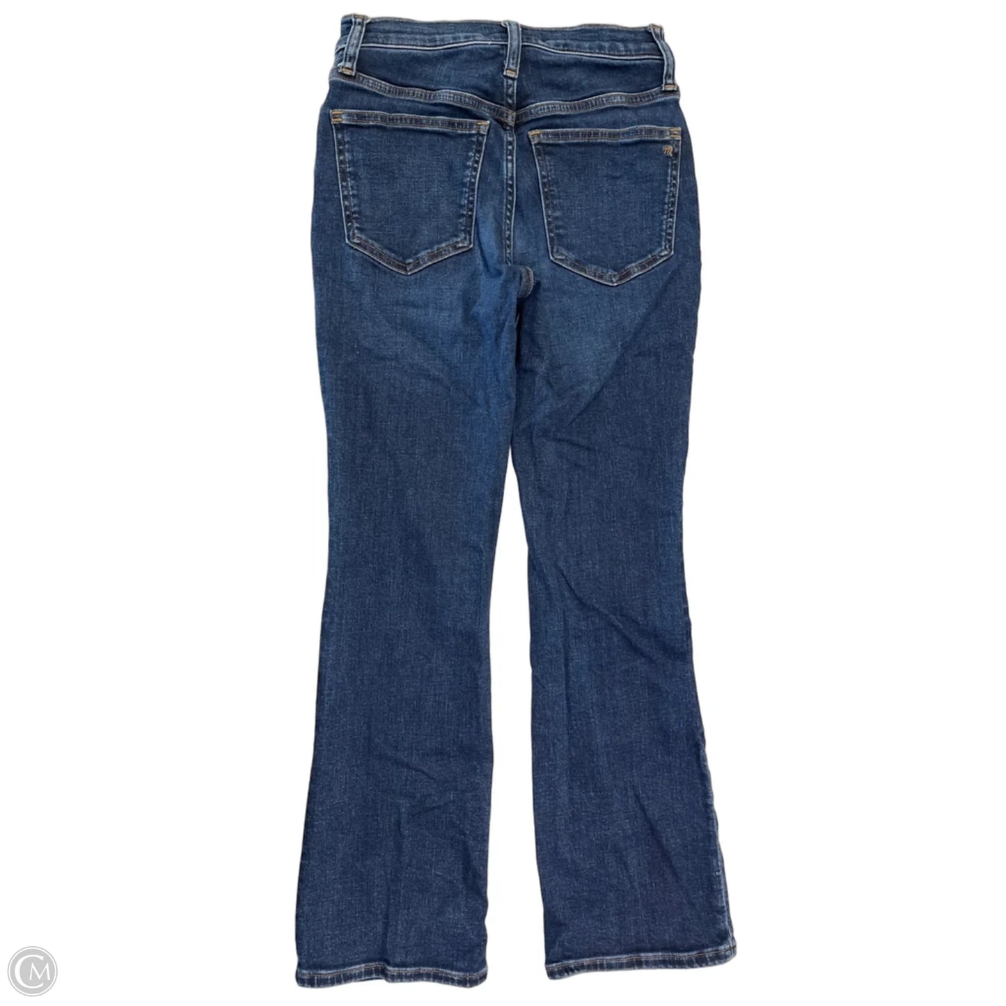 Jeans Boot Cut By Madewell In Blue Denim, Size: 00
