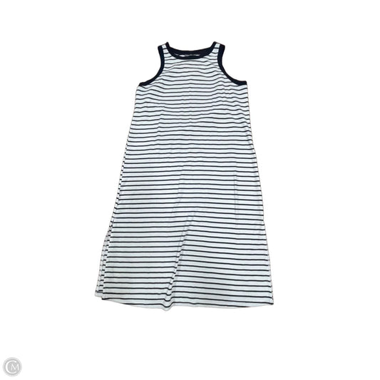 Dress Casual Maxi By Loft In Striped Pattern, Size: M