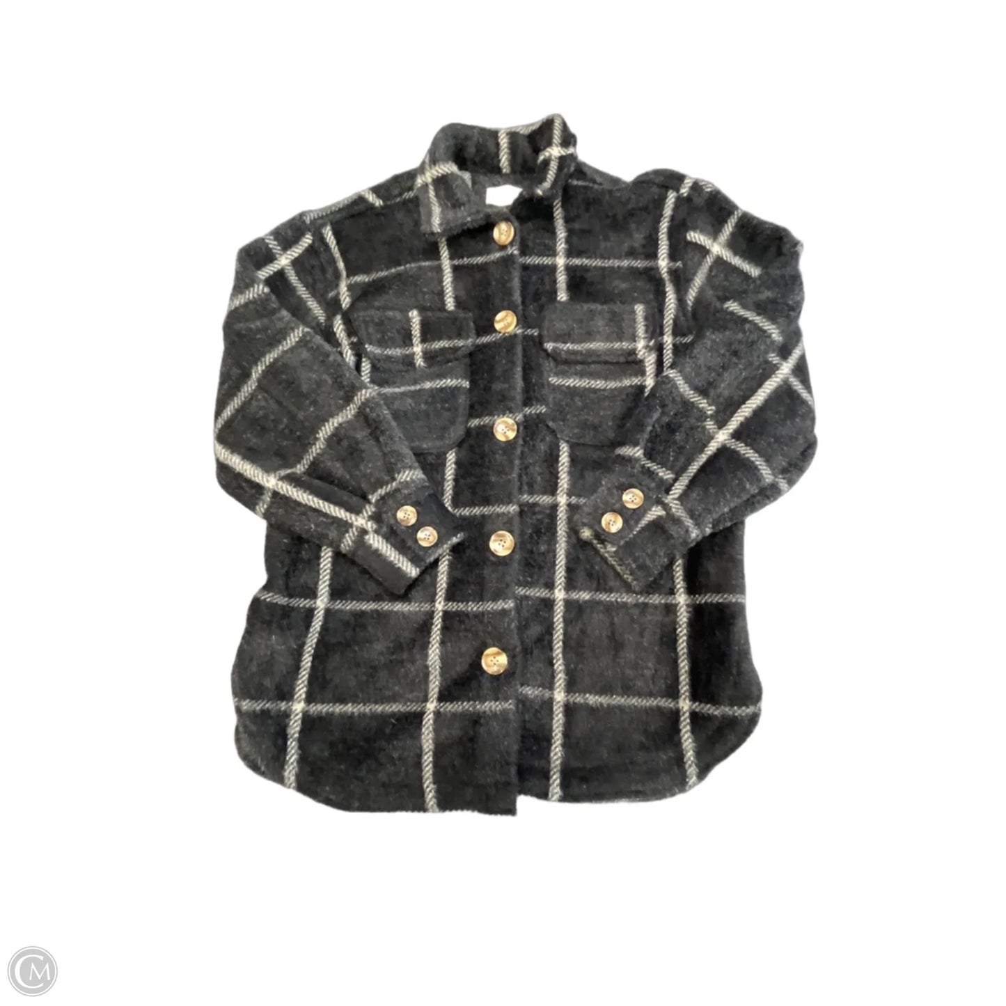 Jacket Shirt By Z Supply In Black, Size: Xs