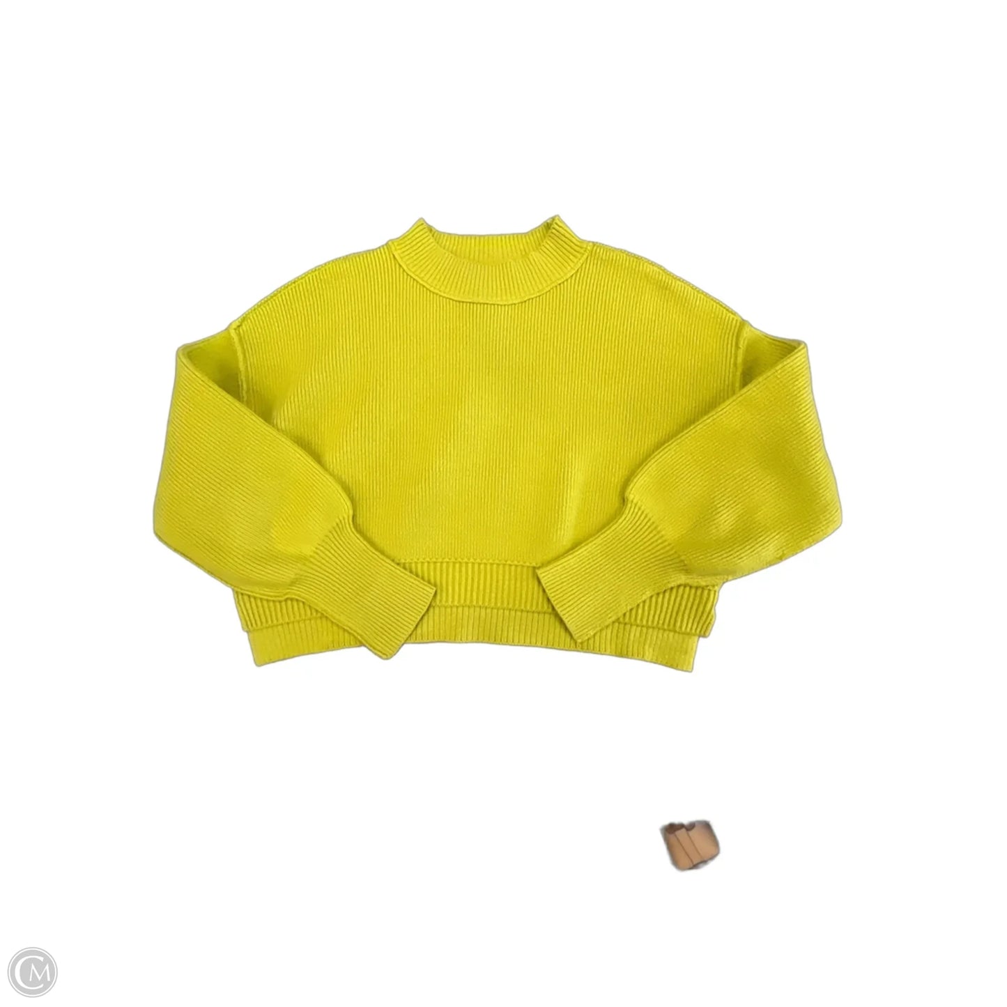 Sweater By Free People In Green, Size: Xs