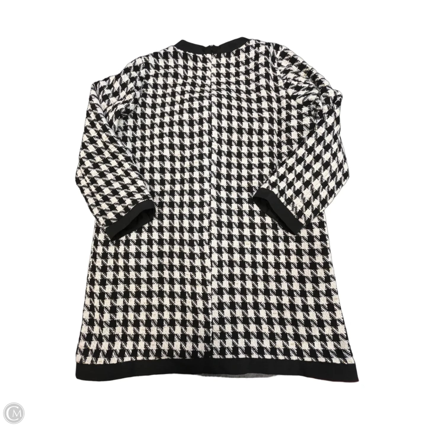 Dress Casual Short By Pomander Place In Black & White, Size: Xxl