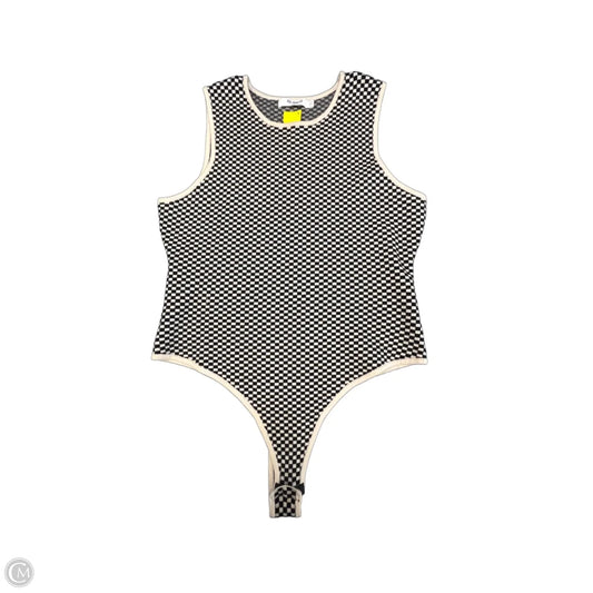 Bodysuit By 4th & Reckless In Checkered Pattern, Size: Xl