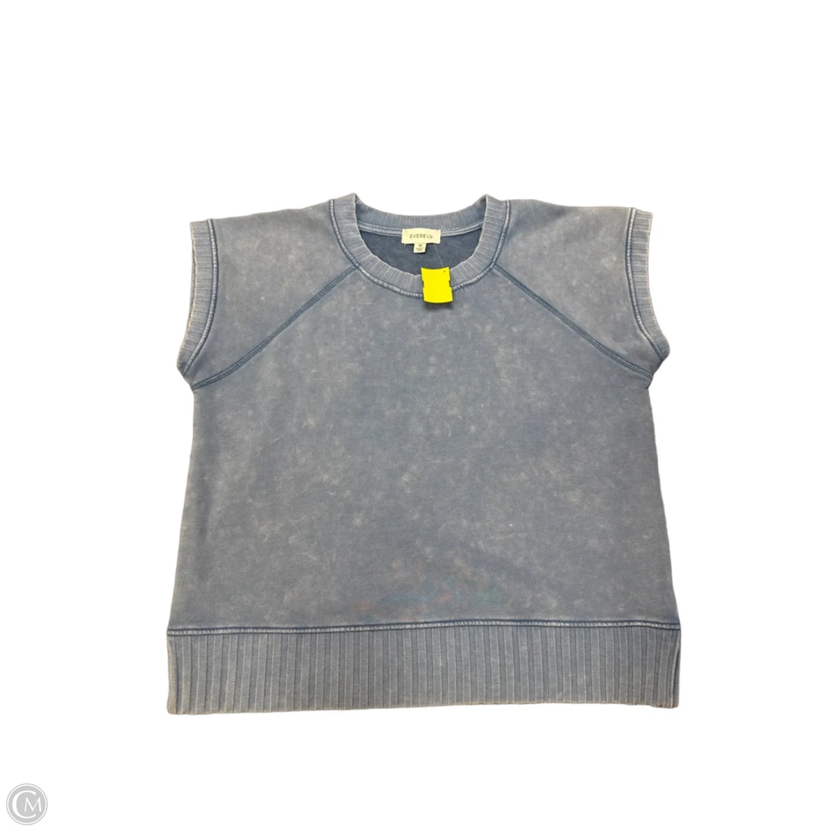 Top Sleeveless Basic By Evereve In Blue, Size: M
