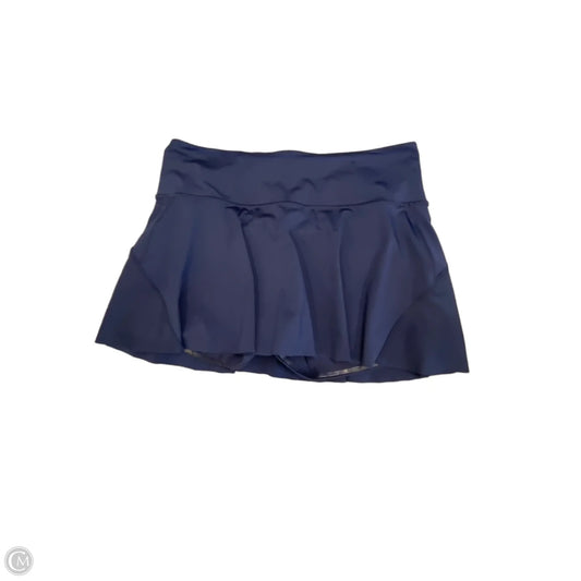 Athletic Skort By Athleta In Navy, Size: L