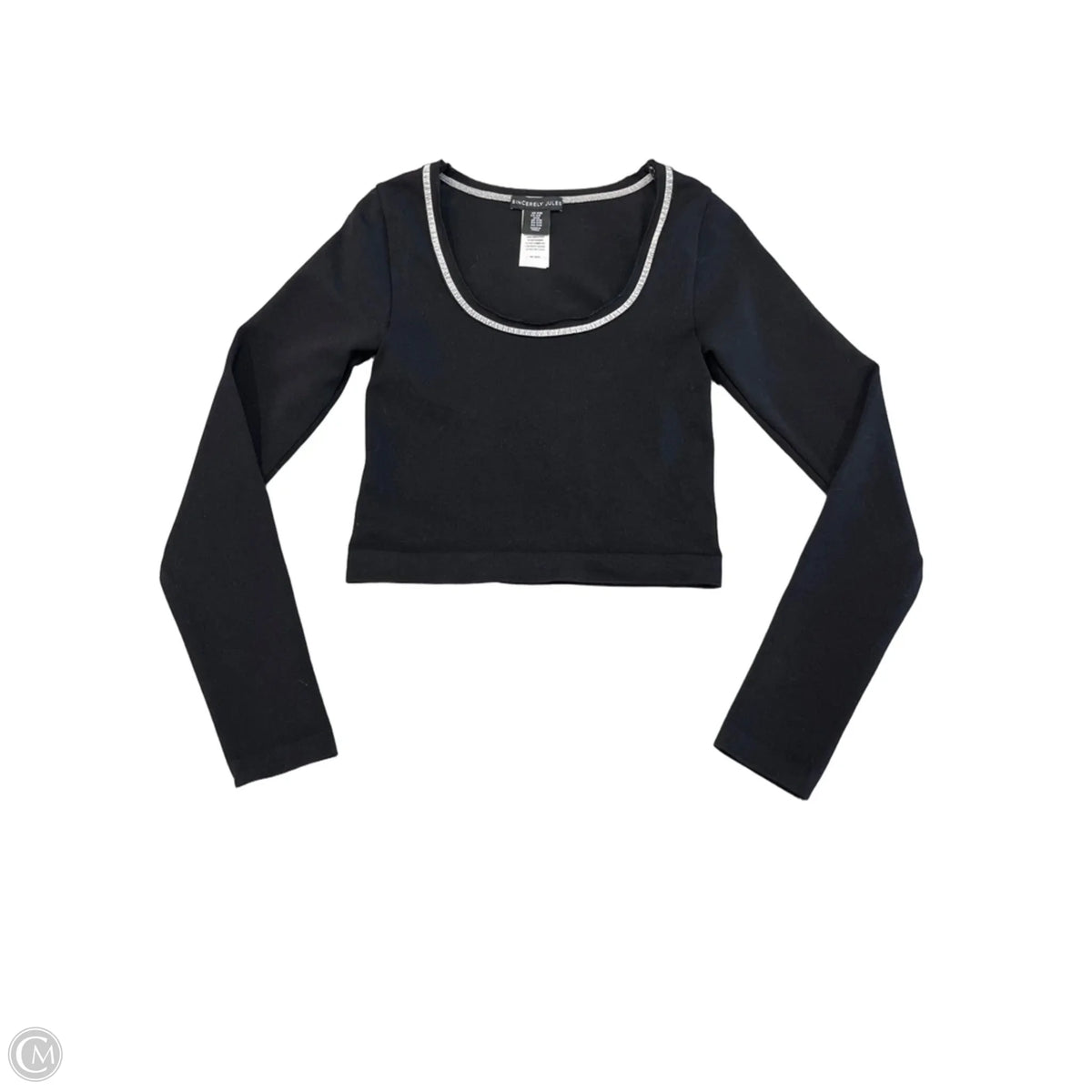 Top Long Sleeve Basic By Sincerely Jules In Black, Size: S