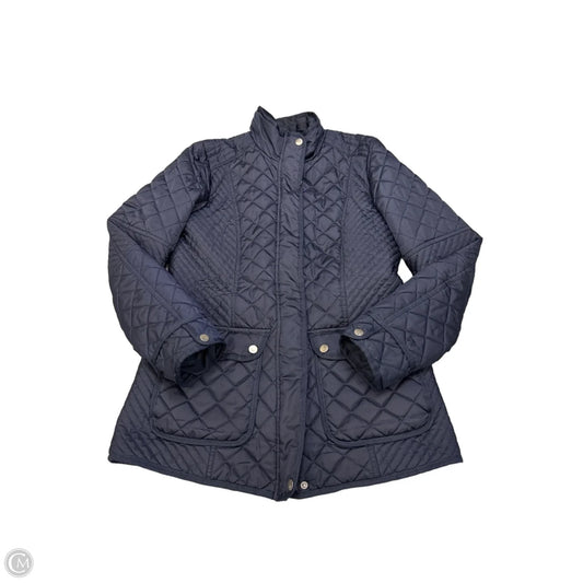 Jacket Puffer & Quilted By Tommy Hilfiger In Navy, Size: S