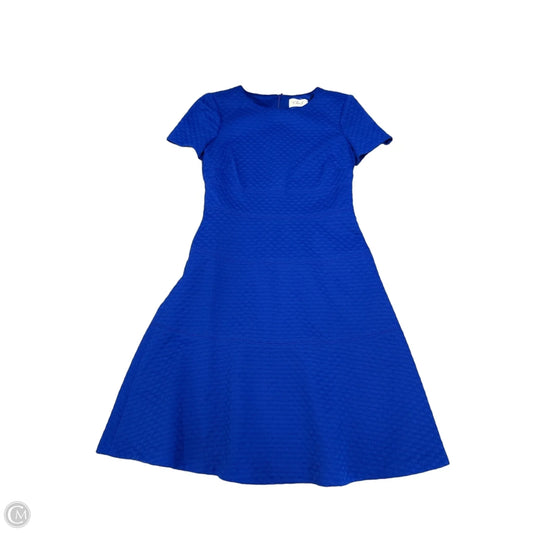 Dress Casual Midi By Eliza J In Blue, Size: S