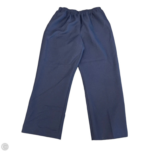 Pants Dress By Alfred Dunner In Navy, Size: Xl