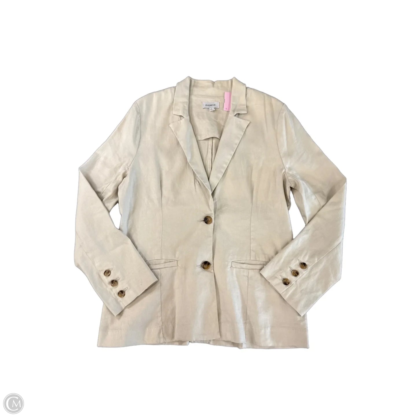 Blazer By Evereve In Beige, Size: S