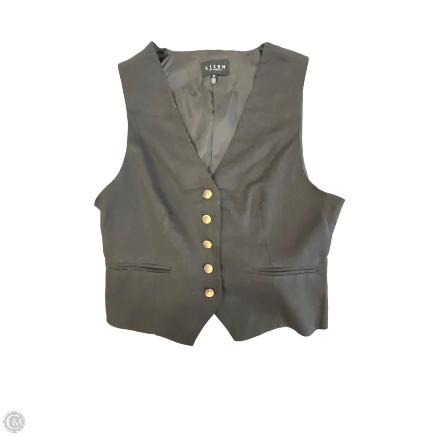 Vest Other By Risen In Black, Size: M