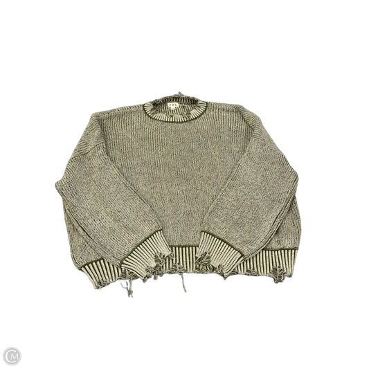 Sweater By Pol In Green, Size: L