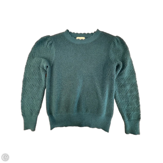 Sweater By Liz Claiborne In Teal, Size: Lp