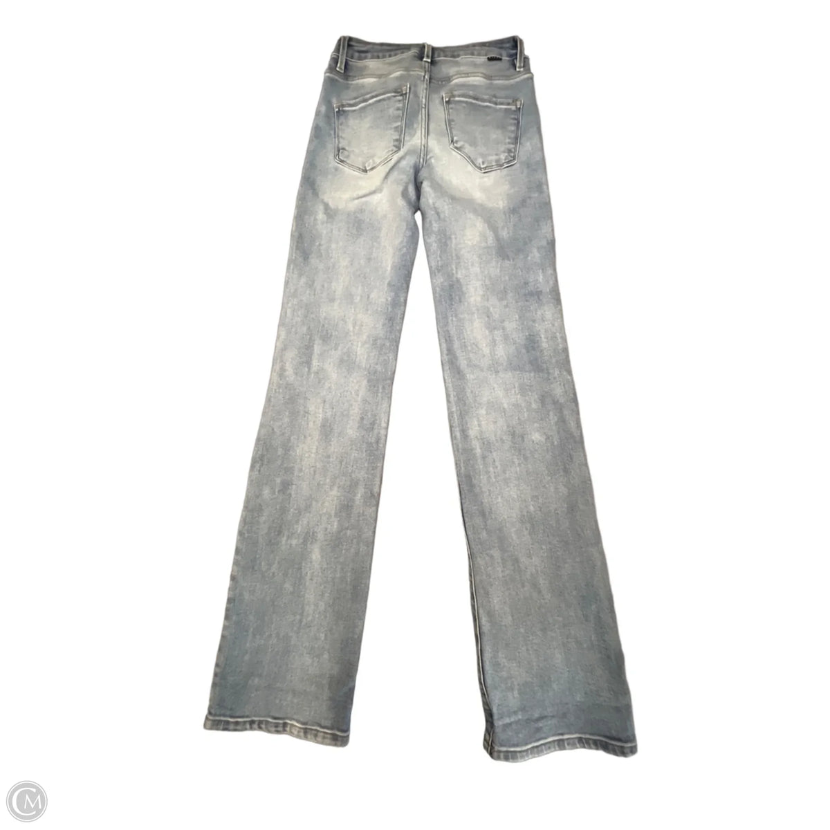 Jeans Straight By Risen In Blue Denim, Size: 2