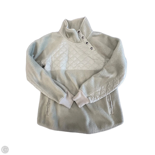 Jacket Fleece By Abercrombie And Fitch In Green, Size: M