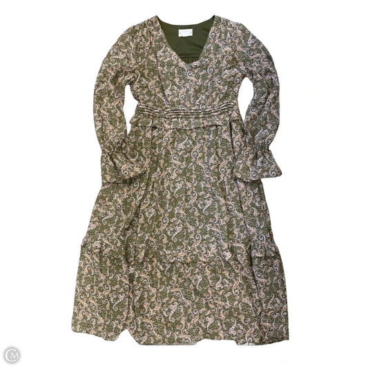 Dress Casual Maxi By Loveriche In Paisley Print, Size: M