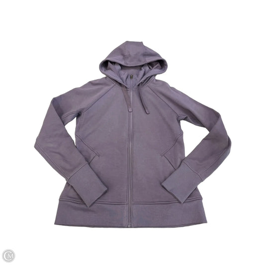 Athletic Jacket By Athleta In Purple, Size: M