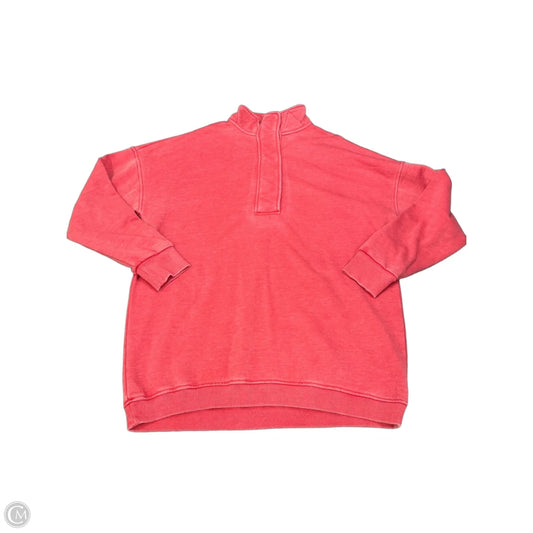 Sweatshirt Collar By Filly Flair In Red, Size: L