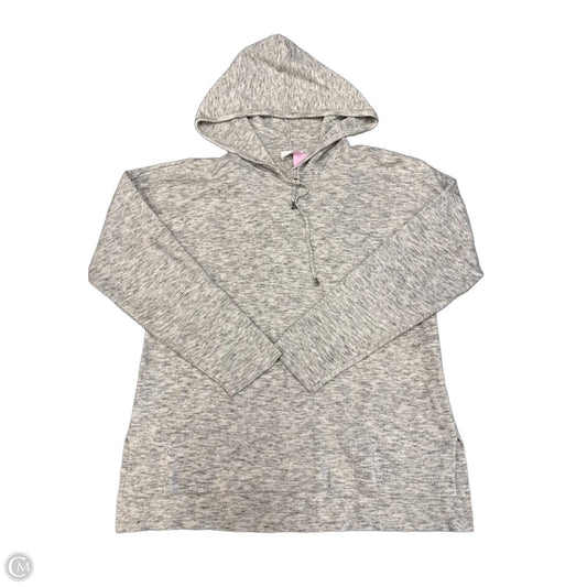 Top Long Sleeve By Cyrus In Grey, Size: S