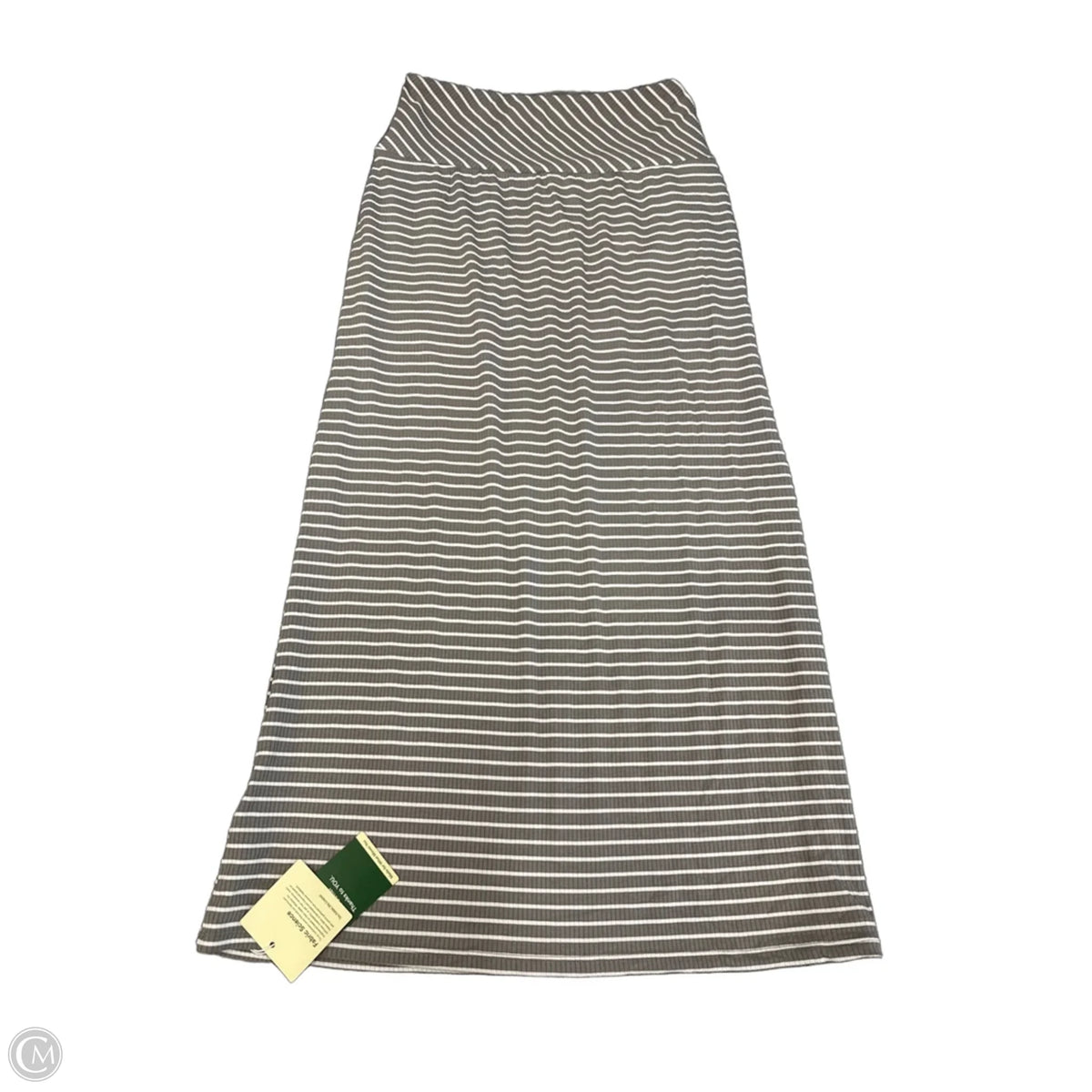 Skirt Maxi By Halara In Striped Pattern, Size: M