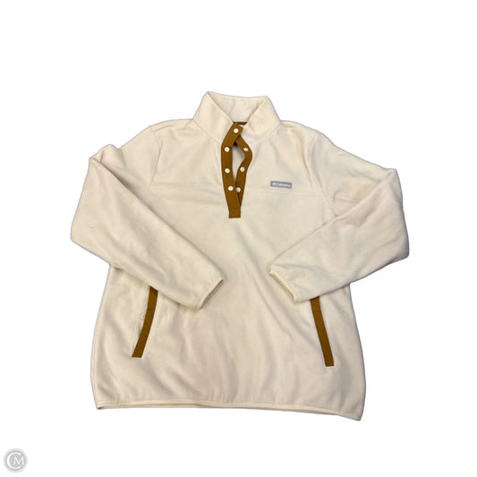 Jacket Faux Fur & Sherpa By Columbia In Cream, Size: Xl