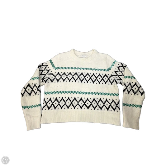 Sweater By Banana Republic In Cream, Size: L