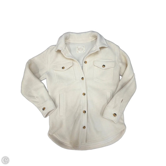 Jacket Shirt By Altard State In Cream, Size: Xs