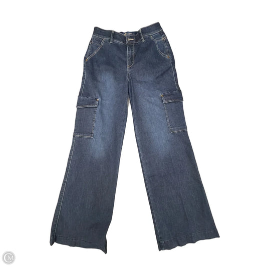 Jeans Wide Leg By Democracy In Blue Denim, Size: 8