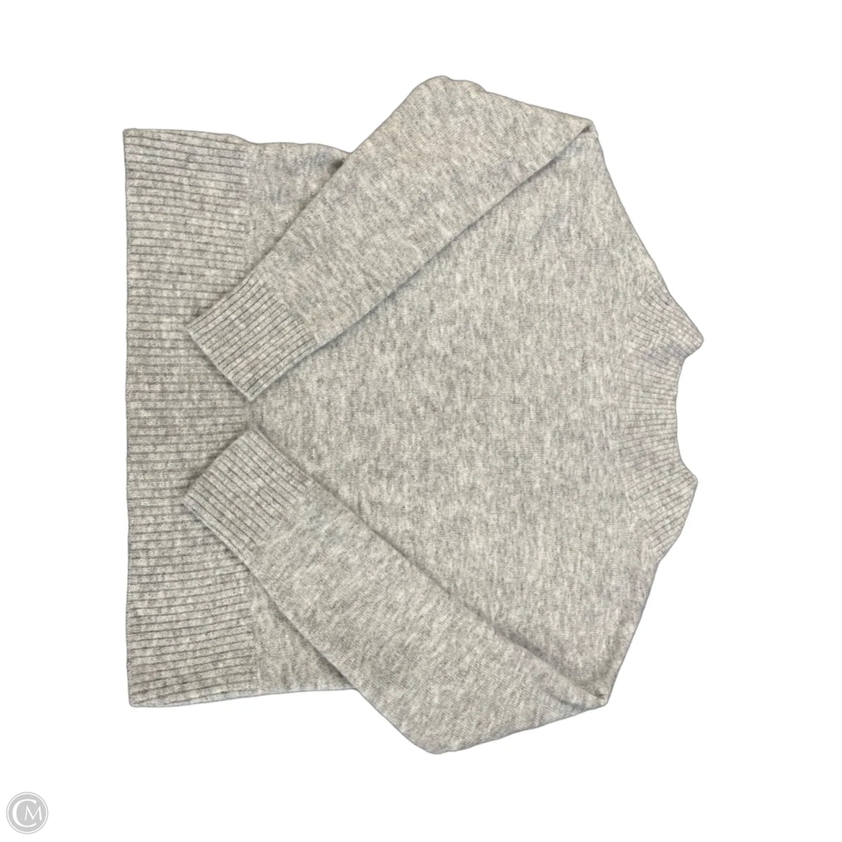Sweater By Clothes Mentor In Grey, Size: M