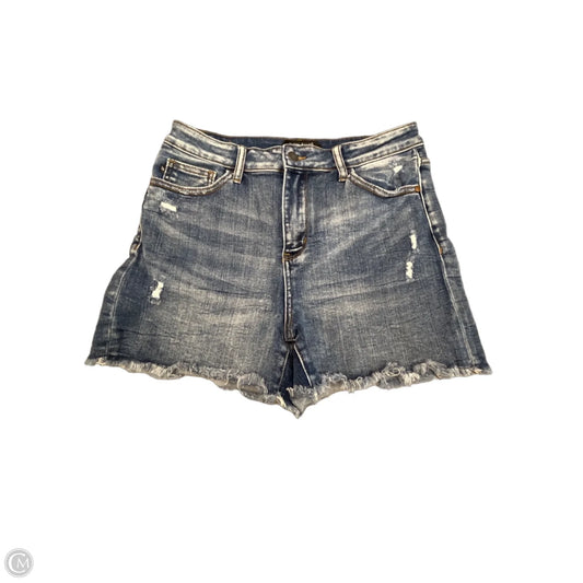 Shorts By Judy Blue In Blue Denim, Size: L