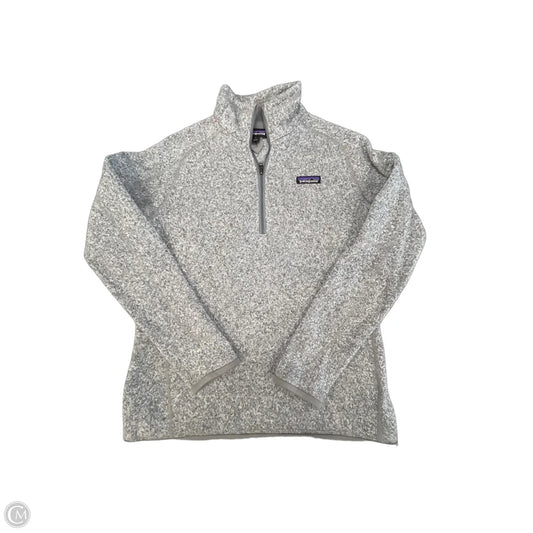 Jacket Fleece By Patagonia In Grey, Size: L
