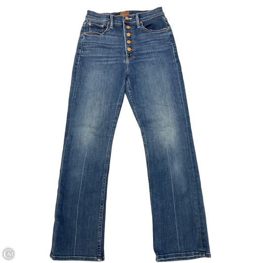Jeans Designer By Mother In Blue Denim, Size: 6