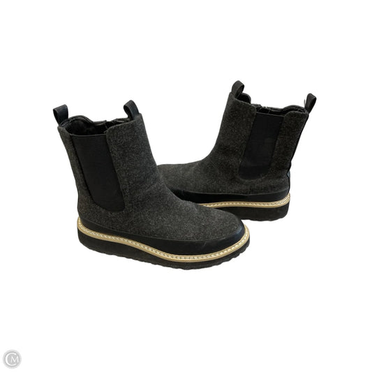 Boots Ankle Heels By Universal Thread In Black, Size: 9