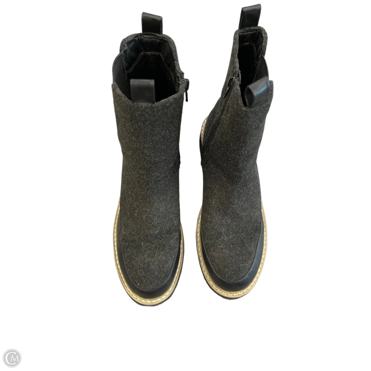 Boots Ankle Heels By Universal Thread In Black, Size: 9