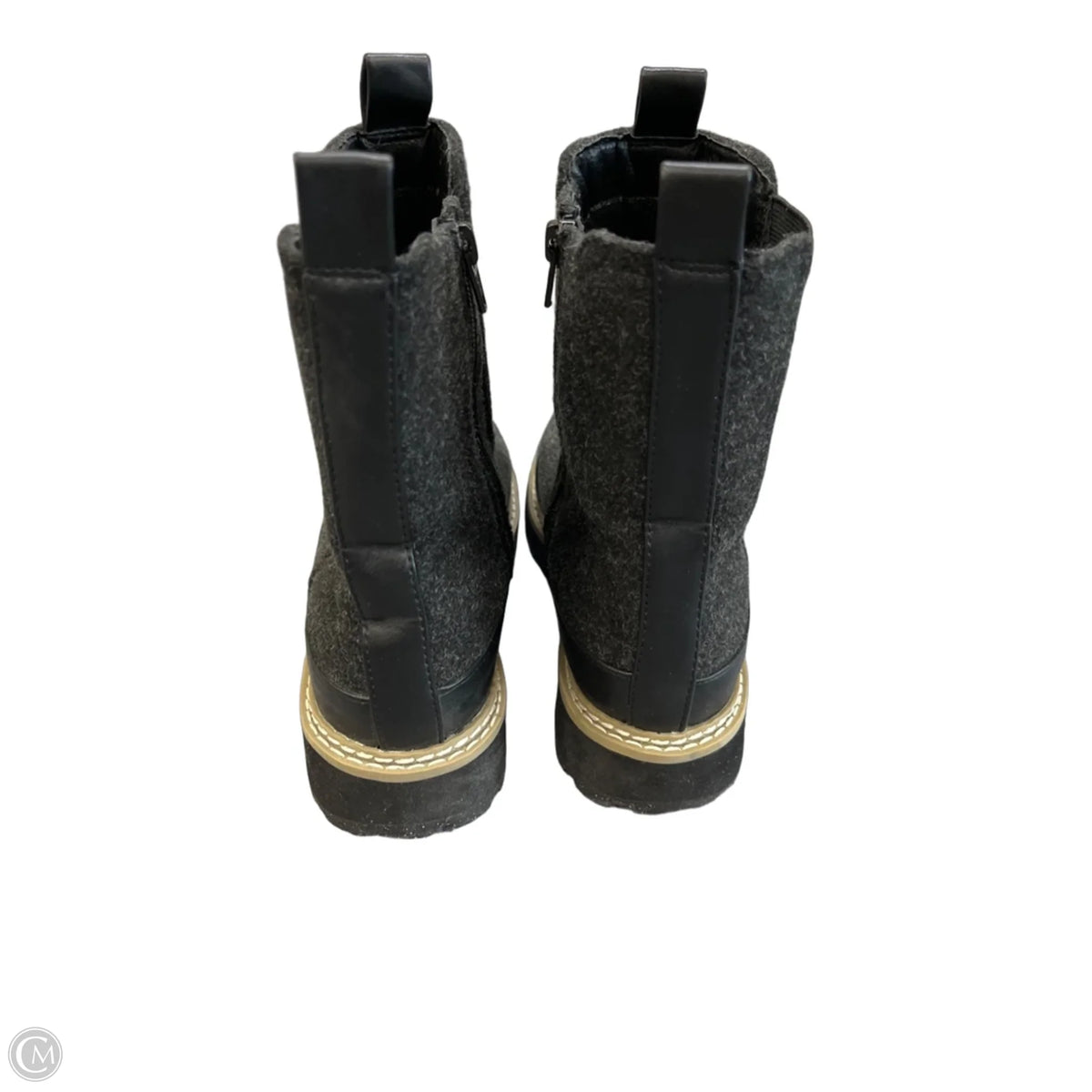 Boots Ankle Heels By Universal Thread In Black, Size: 9