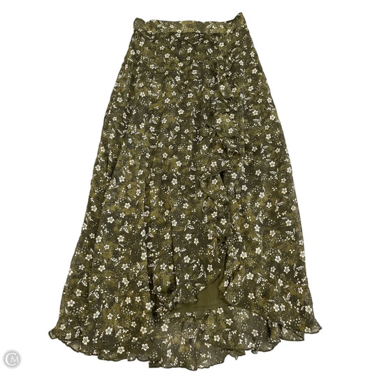 Skirt Maxi By Old Navy In Green, Size: M