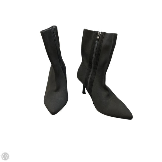 Boots Mid-calf Heels By Torrid In Black, Size: 8.5