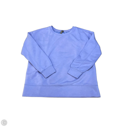 Sweatshirt Crewneck By Mondetta In Purple, Size: M