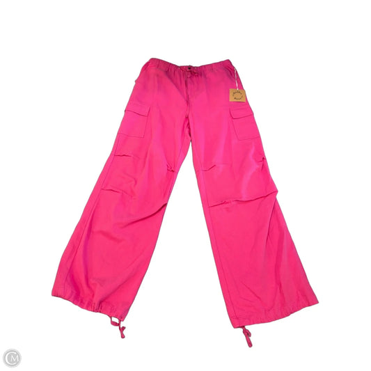 Pants Wide Leg By Bailey Rose In Pink, Size: M